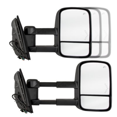 Cadillac Escalade 2003-2006 Towing Mirrors Power Heated LED Signal Lights