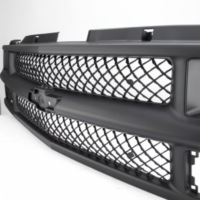 Chevy Silverado 1994-1998 Black Mesh Grille