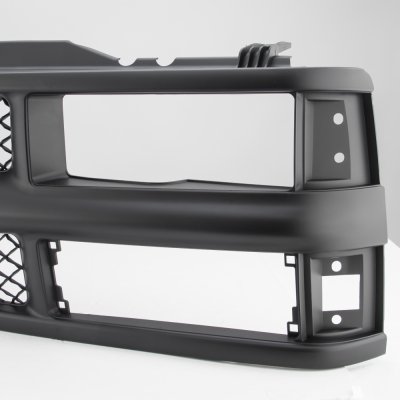 Chevy Silverado 1994-1998 Black Mesh Grille