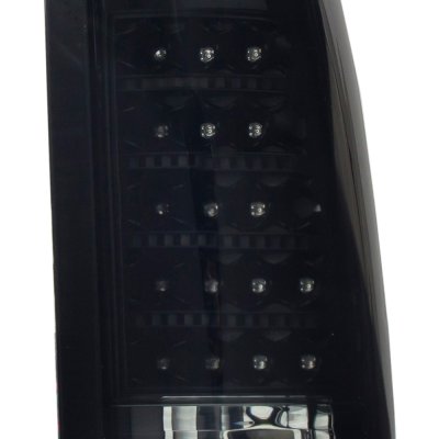 Chevy 2500 Pickup 1988-1998 Black Out LED Tail Lights