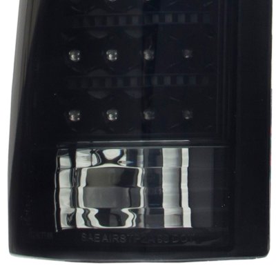 GMC Sierra 2500 1988-1998 Black Out LED Tail Lights