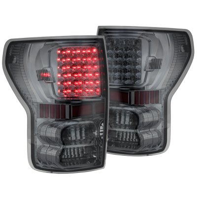 Toyota Tundra 2007-2013 Smoked Projector Headlights and LED Tail Lights
