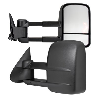 GMC Sierra 1988-1998 Power Towing Mirrors LED Arrow Signal Lights