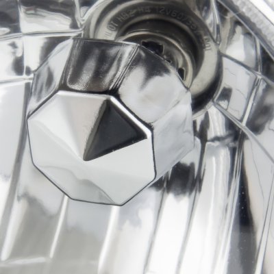 Jaguar XJS 1976-1989 Red Halo Sealed Beam Headlight Conversion Low and High Beams