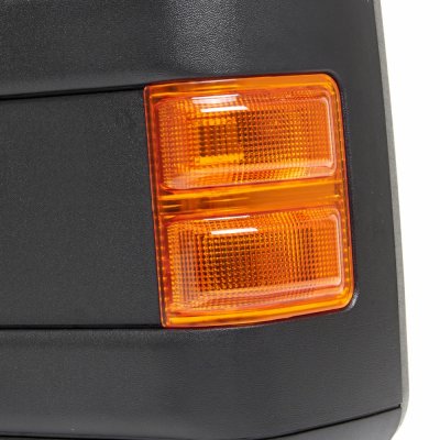 Ford F550 Super Duty 2008-2016 Chrome Towing Mirrors Power Heated LED Signal Lights