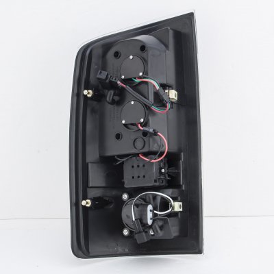 Dodge Ram 3500 2007-2009 Black LED Tail Lights