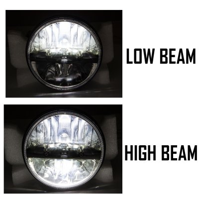 Suzuki Samurai 1986-1995 Black LED Sealed Beam Headlight Conversion