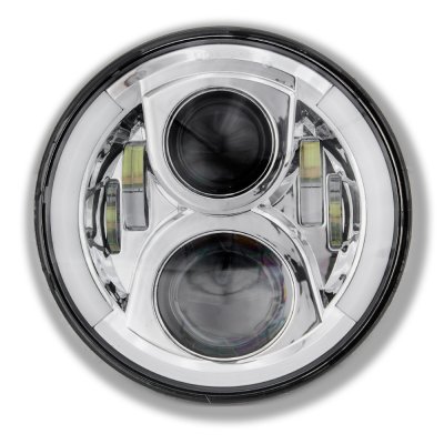 Chevy Van 1974-1977 LED Projector Sealed Beam Headlights DRL