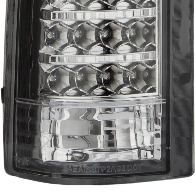 Chevy Silverado 1988-1998 Chrome LED Tail Lights