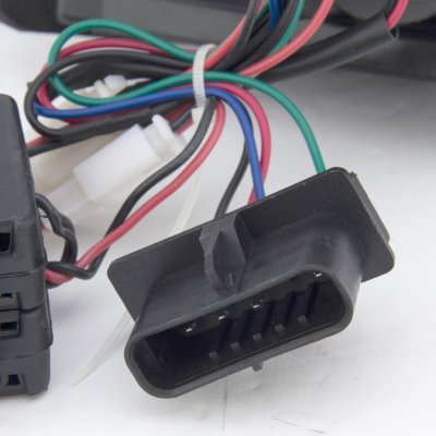 GMC Suburban 1992-1999 Smoked LED Tail Lights