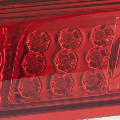 GMC Sierra 2014-2015 Red LED Third Brake Light