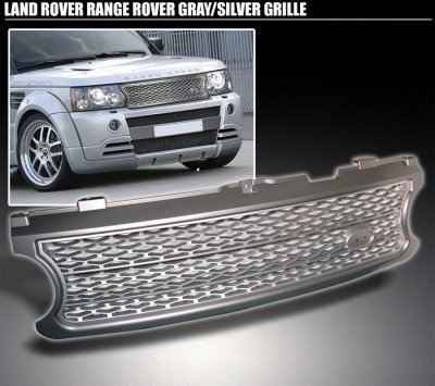Land Rover Range Rover 2006-2009 Silver Replacement Grille
