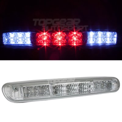 Chevy Silverado 2500HD 2007-2014 Clear LED Third Brake Light and Cargo Light