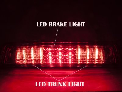 Dodge Ram 3500 2010-2016 Red LED Third Brake Light