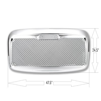 Freightliner Columbia 2000-2008 Chrome Mesh Grille