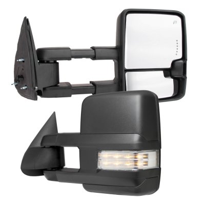 thumbnail image 2 of TRQ Power Folding Heated Memory Mirror Set – 2003-2006 GMC Chevy, Paint To Match, Lifetime Warranty 2 of 3