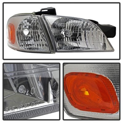 Pontiac Montana 1999-2005 Euro Headlights