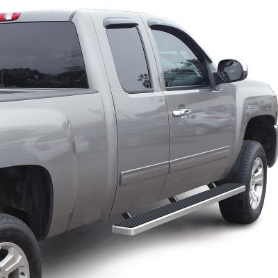 Chevy Silverado 1500 Extended Cab 2007-2014 iBoard Running Boards Aluminum 5 Inches