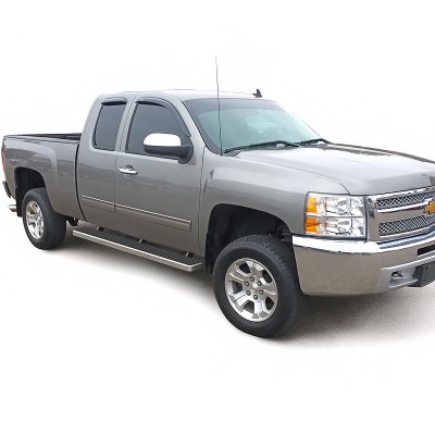Chevy Silverado 3500HD Extended Cab 2007-2013 iBoard Running Boards Aluminum 6 Inches