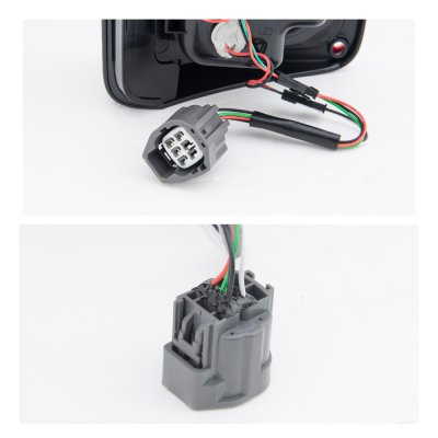 Jeep Wrangler JK 2007-2015 LED Tail Lights Black