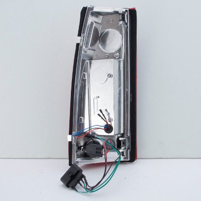 Chevy 1500 Pickup 1988-1998 LED Tail Lights Black Chrome