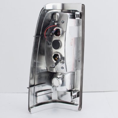 Chevy Silverado 2500 2003-2004 LED Tail Lights Black