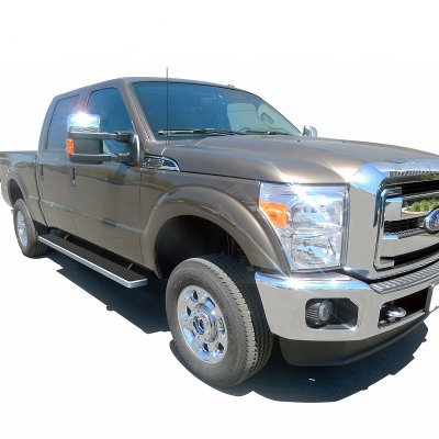 Ford F250 Super Duty Crew Cab 2011-2016 iBoard Running Boards Aluminum 5 Inches