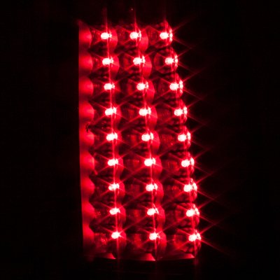 Chevy Silverado 1500HD 2003-2006 LED Tail Lights Blacked Out