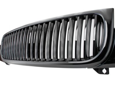 GMC Yukon XL Denali 2001-2006 Black Grille and Headlights Bumper Lights