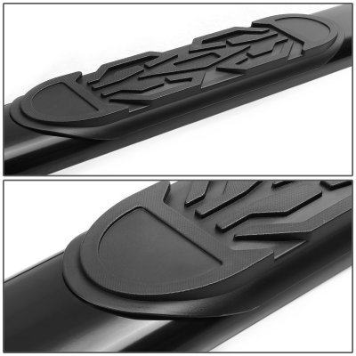 Ford F150 SuperCab 2009-2014 Nerf Bars Black 6 Inches Oval