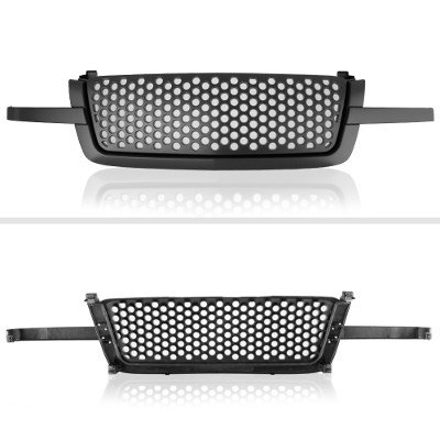 Chevy Avalanche 2003-2006 Black Grille Punch Style