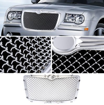 Chrysler 300C 2005-2010 Chrome Mesh Grille