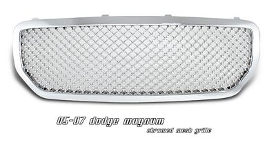 Dodge Magnum 2005-2007 Chrome Mesh Grille