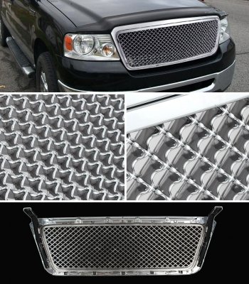 Ford F150 2004-2008 Chrome Mesh Grille