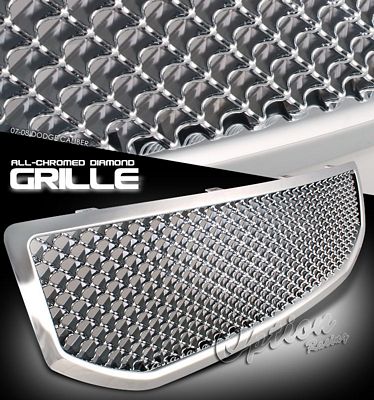 Dodge Caliber 2006-2010 Chrome Mesh Grille