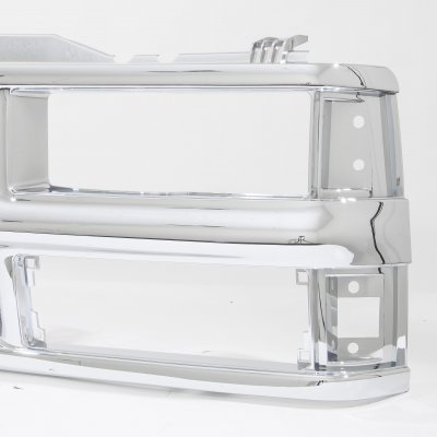 Chevy 3500 Pickup 1994-1998 Chrome Mesh Grille
