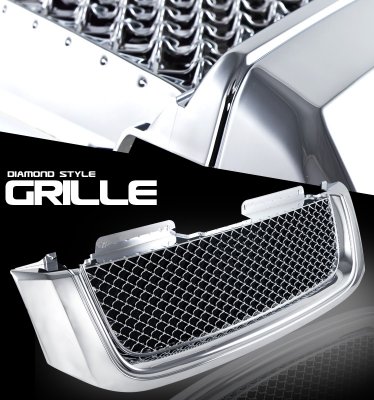 GMC Envoy 2002-2009 Chrome Mesh Grille
