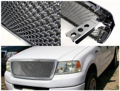 Ford F150 2004-2008 Chrome Mesh Grille