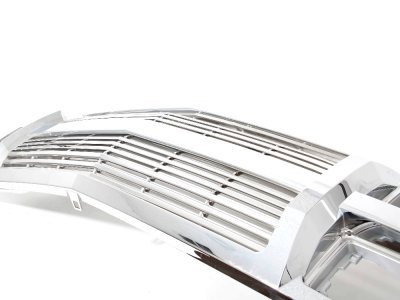 GMC Sierra 3500 1994-2000 Chrome Billet Grille and Halo Projector Headlights LED DRL