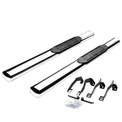 Dodge Ram 2500 Regular Cab 2003-2009 Nerf Bars Stainless 4 Inches Oval