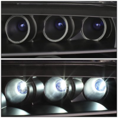 Lexus SC300 1992-1999 Black Halo Projector Headlights