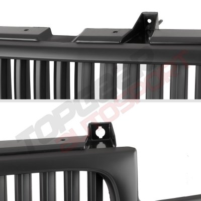 GMC Yukon 2000-2006 Black Vertical Grille