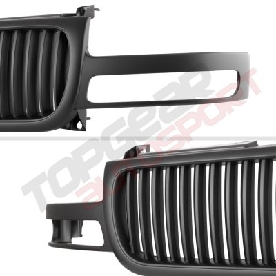 GMC Yukon 2000-2006 Black Vertical Grille