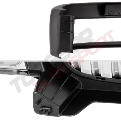 GMC Sierra 1500HD 2005-2006 Black Vertical Grille