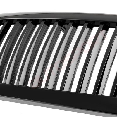 GMC Sierra 1500HD 2005-2006 Black Vertical Grille
