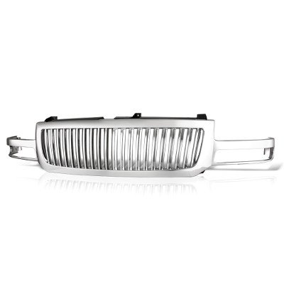 GMC Sierra 1500HD 2005-2006 Chrome Vertical Grille