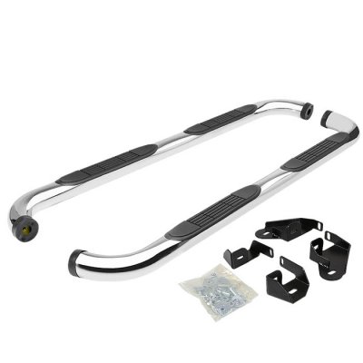 Toyota Tacoma Double Cab 2001-2004 Nerf Bars Stainless Steel