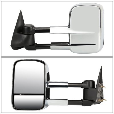 Chevy Tahoe 1995-1999 Chrome Power Towing Mirrors