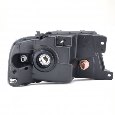 Ford F150 2004-2008 Black Euro Headlights