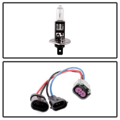 Dodge Ram 2010-2018 Clear Projector Headlights Tube DRL